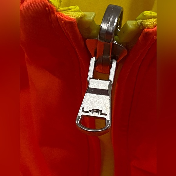 Ralph Lauren Active Reversible Vest Yellow Orange Sleeveless size M - Picture 8 of 13